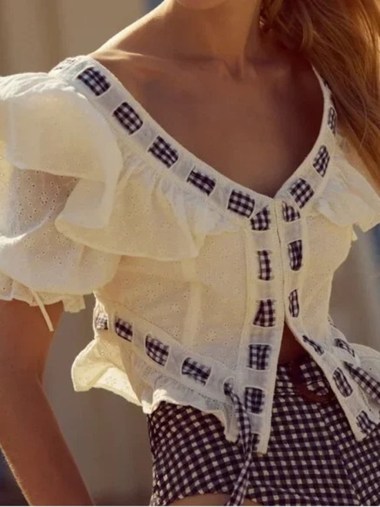 For Love And Lemons Tops - For love & lemons ruby ribbon top